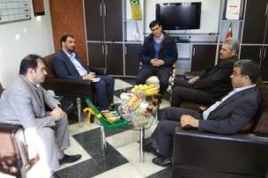 حضور مدیرکل دیوان محاسبات استان کردستان در شرکت شهرک های صنعتی کردستان
